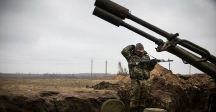 Под Мариуполем открывали огонь из оружия, запрещенного Минскими соглашениями