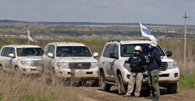 Под Мариуполем вооруженные формирования блокировали работу ОБСЕ