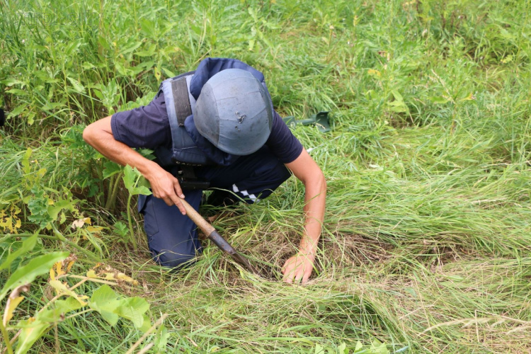 В Мариуполе обезвредили найденные гранаты