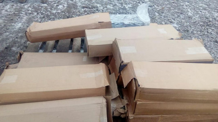 «Крупный улов» попал в руки пограничников на трассе Новоазовск - Мариуполь (ФОТО)
