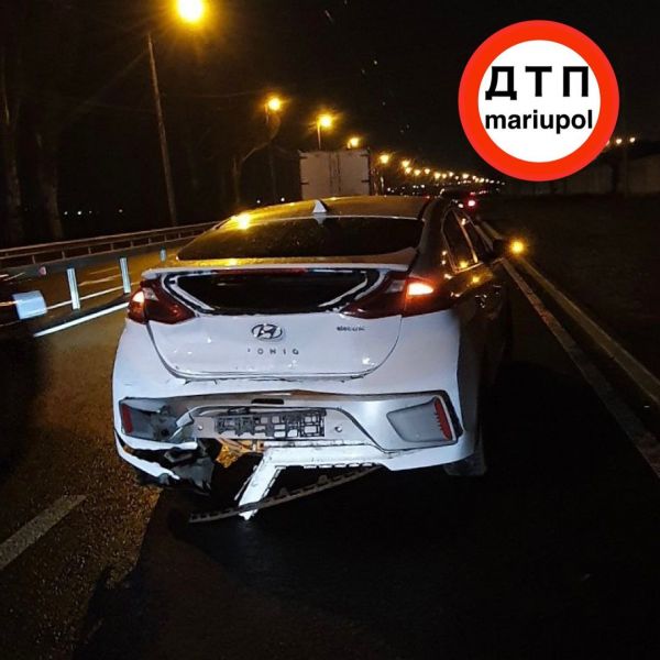 В ДТП на мариупольской Набережной травмировалась пассажирка легковушки