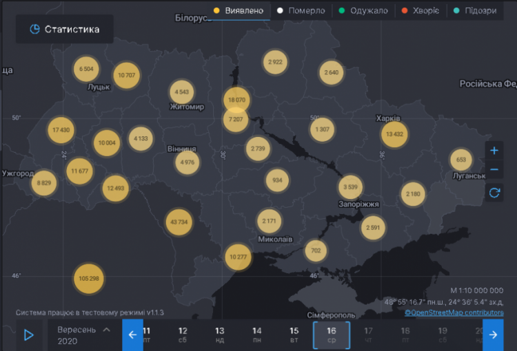 «Коронавирусные» сутки: в Украине - антирекорд по количеству летальных случаев