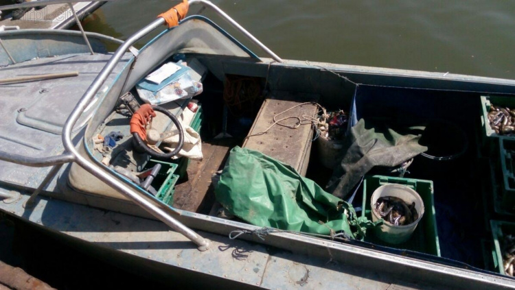 У берегов Мариуполя задержали браконьеров с девятью ящиками рыбы на 140 тыс.грн. (ФОТО)