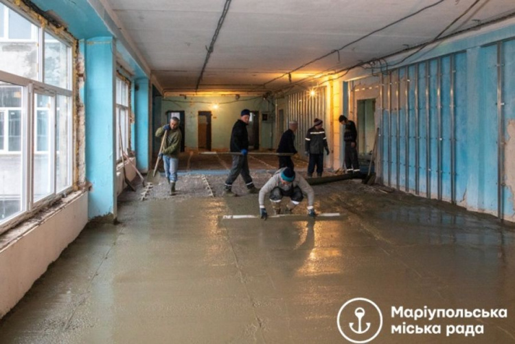 Когда завершат ремонт школы №27 в Мариуполе