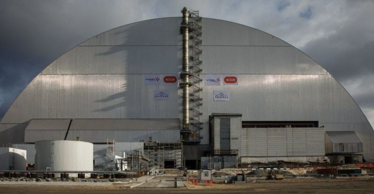 Из азовстальского листа в ЕС создали новый саркофаг для Чернобыльской АЭС (ФОТО)