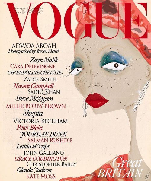 Рисунок украинца украсил обложку Vogue (ФОТО)
