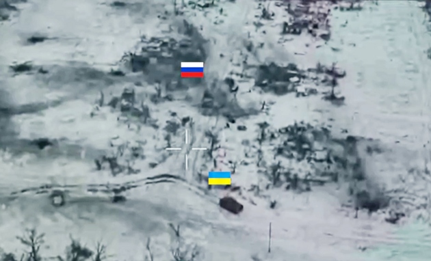 Українські захисники підсмажили російський новітній танк в Авдіївці