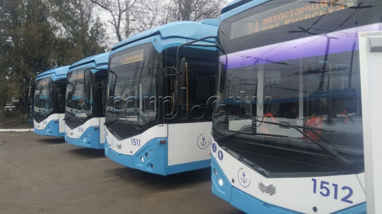 В Мариуполе запустили новый троллейбусный маршрут