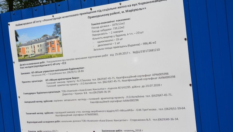 Строительство социального жилья в Мариуполе идет полным ходом (ФОТО)
