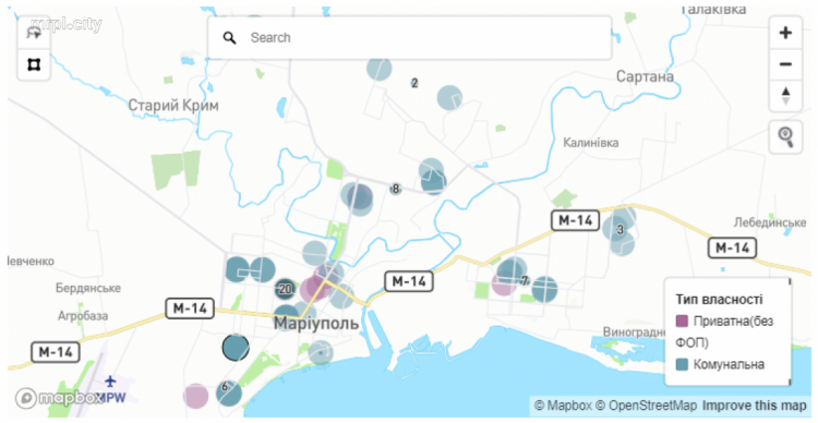 Мариупольцы могут найти семейного врача по интерактивной карте