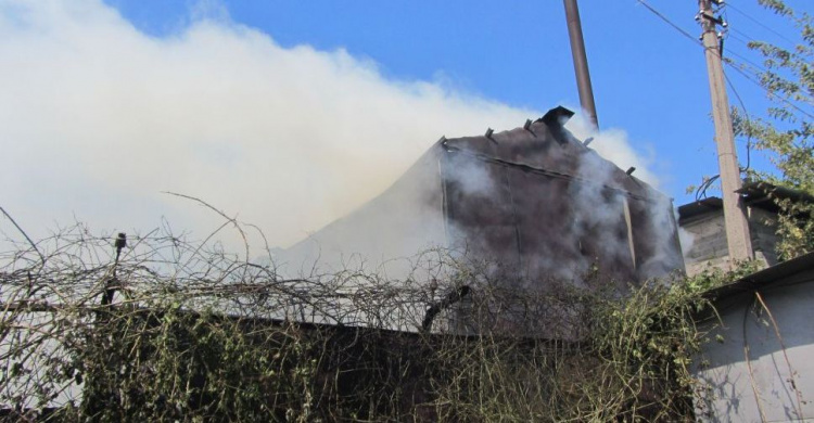 В Мариуполе горели дачи. Пожарные пять часов тушили огонь в садовом товариществе «Дружба» (ФОТО)
