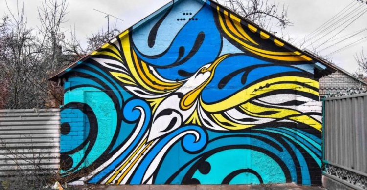 Художники в Мариуполе превратили гараж в яркий арт-объект (ФОТОФАКТ)