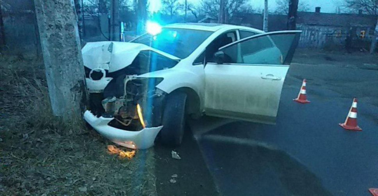 В Мариуполе водитель иномарки сбил человека (ФОТО)