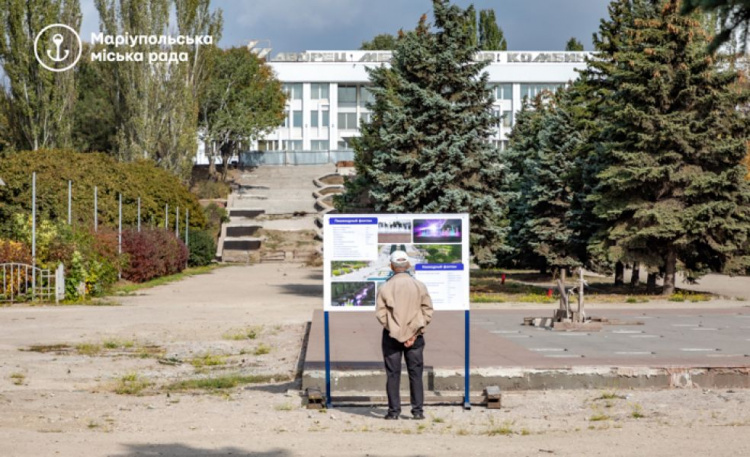 Реконструкция парка Гурова в Мариуполе: что уже выполнено?