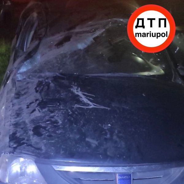 В Мариуполе несколько раз перевернулось авто: пьяный водитель пытался объехать пешехода-нарушителя