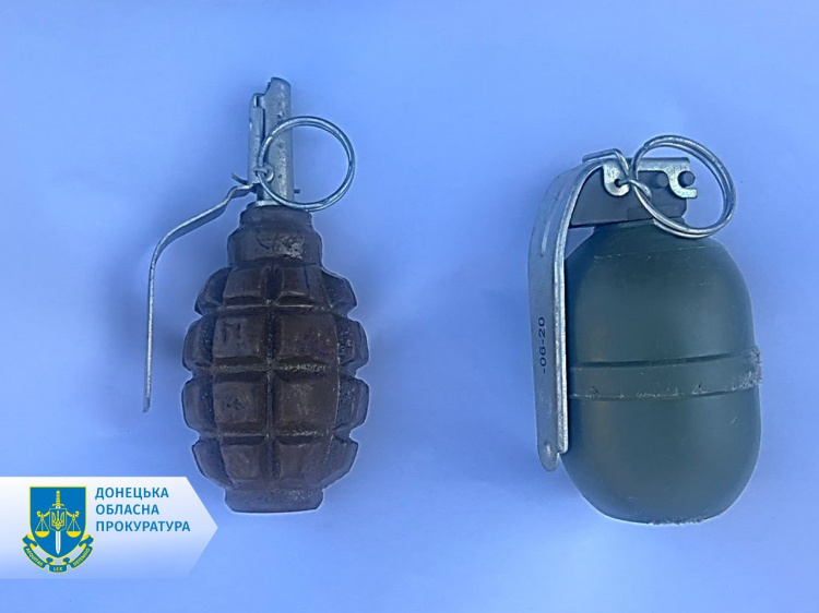 По 1500 грн за гранату: мешканець Костянтинівки торгував боєприпасами 