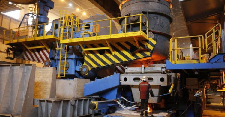 В Мариуполе Президент Украины запустил экологичный сталелитейный комплекс МНЛЗ-4 стоимостью 150 млн долларов США (ФОТО)