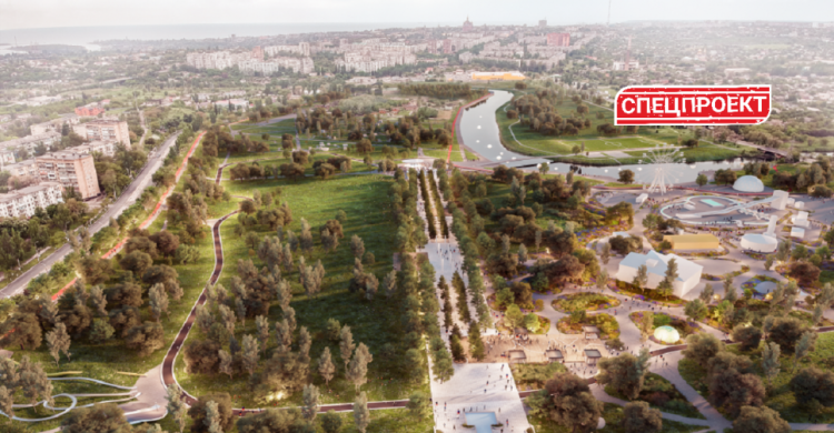 Грандиозная реконструкция: появилась 3D-визуализация нового парка им. Гурова в Мариуполе (СПЕЦПРОЕКТ)