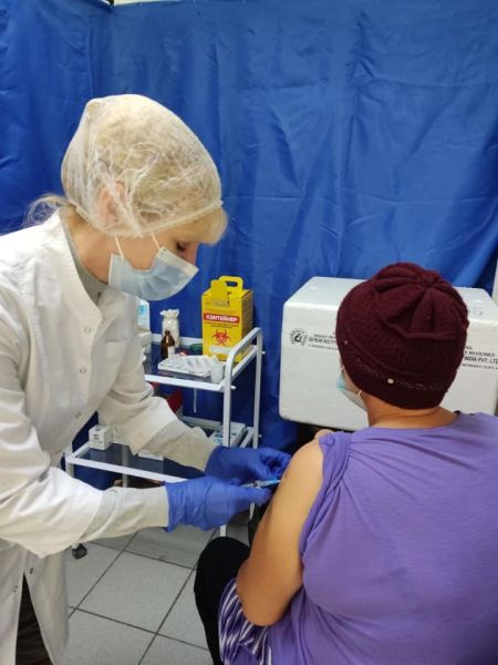 В Мариупольском районе открылся еще один Центр массовой вакцинации