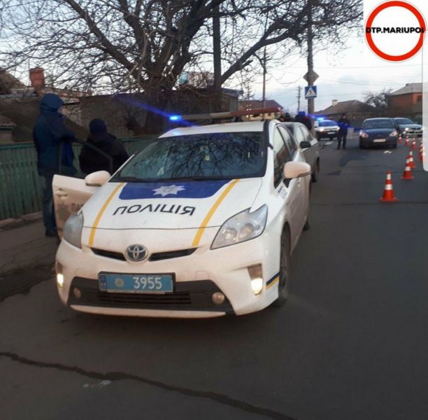 В Мариуполе девушка-водитель сбила пешехода (ФОТО)