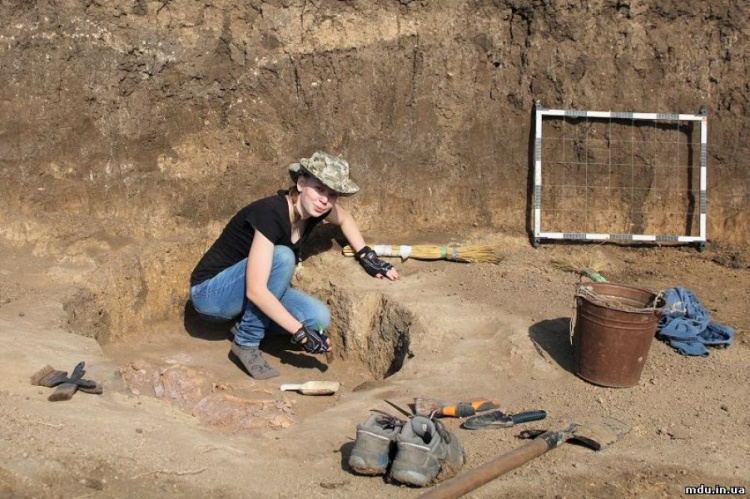 Мариупольские археологи раскопали девять захоронений бронзового века