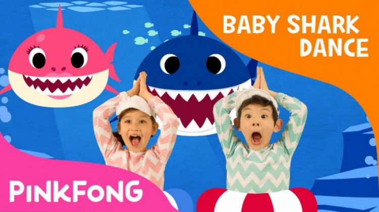 Детская песня «Baby Shark» бьет рекорды по просмотрам на YouTube