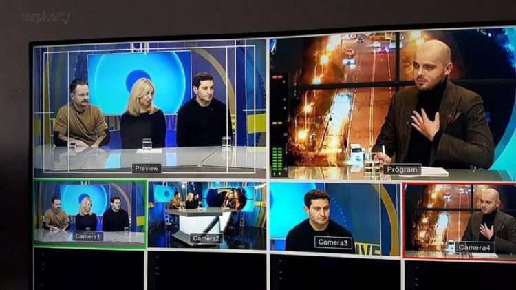 Мариупольское ТВ празднует день рождения (ФОТОАРХИВ)