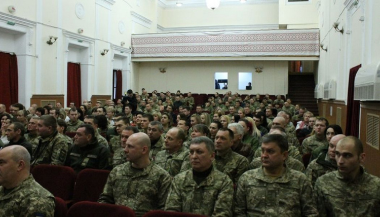 Донецкий областной военный комиссариат отметил в Мариуполе 99-ю годовщину (ФОТО)