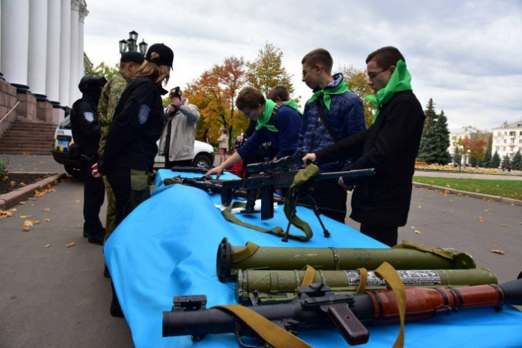 Молодежному движению будущих полицейских Донетчины исполнился год