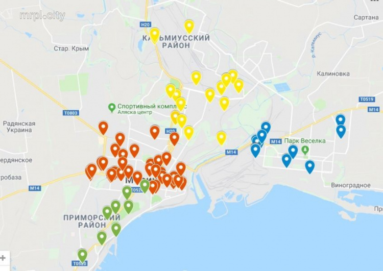 Появилась Google-карта вакансий Мариуполя