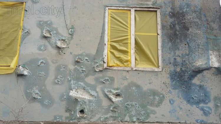 В сети появились фото расстрелянных вчера кварталов в Донецкой области