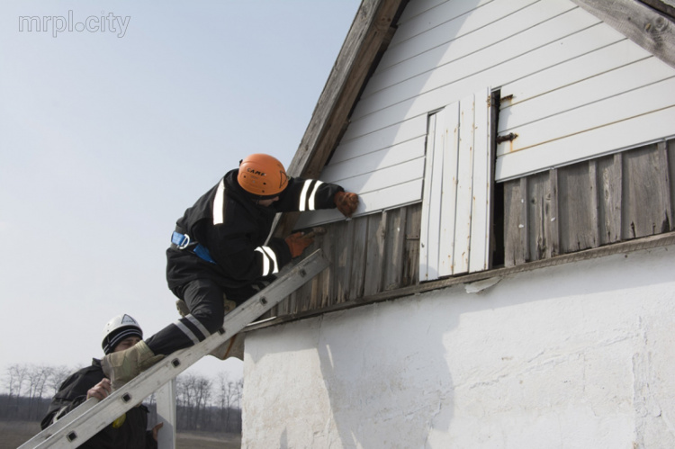 Мариуполь. Началось восстановление шести домов в расстрелянном поселке Гнутово (ФОТО)