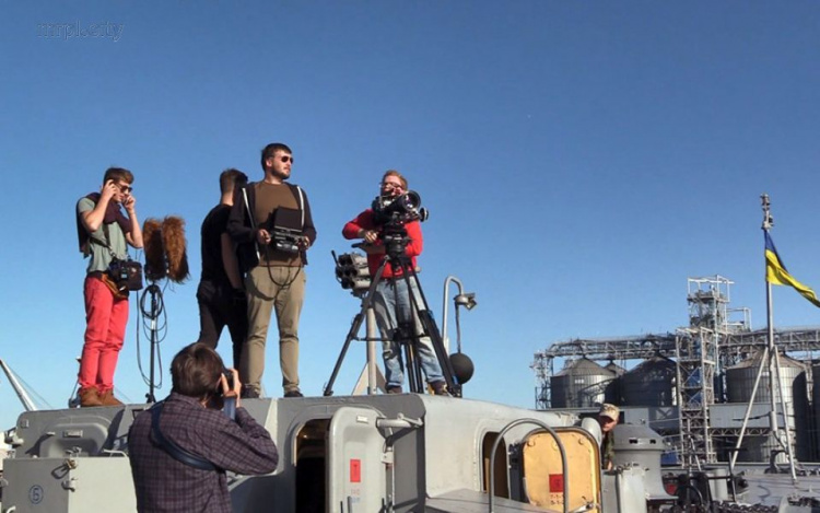 В Мариуполь из Одессы приедут снимать фильм об украинском флоте (ФОТО)