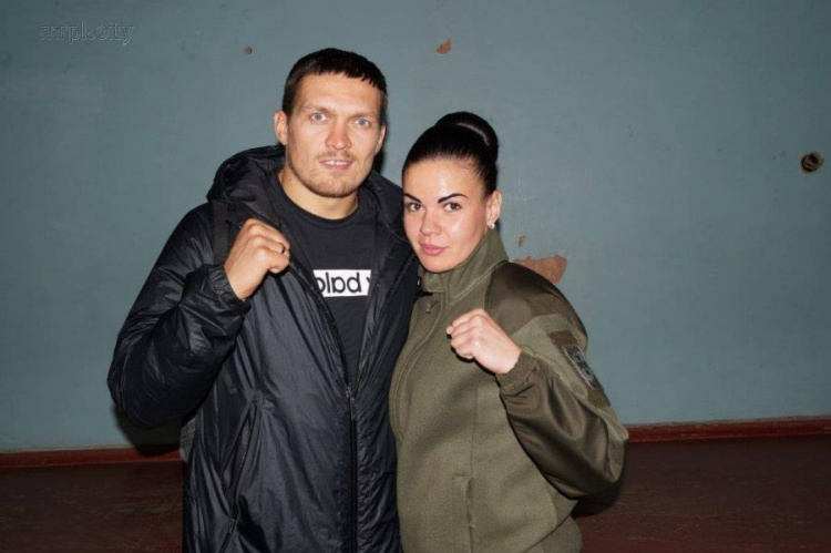 Александр Усик на Донетчине провел мастер-класс для бойцов АТО (ФОТО+ВИДЕО)