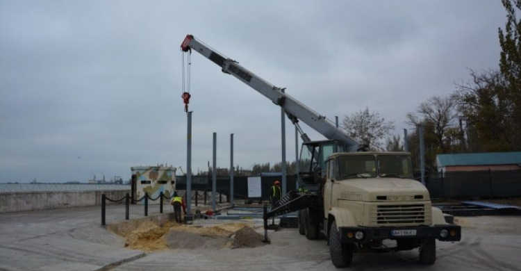 Базу морских пограничников в Мариуполе модернизируют при поддержке американцев (ДОПОЛНЕНО)