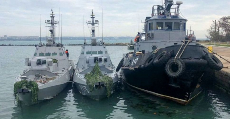 Россия вернет Украине корабли, захваченные у Керченского пролива по пути в Мариуполь