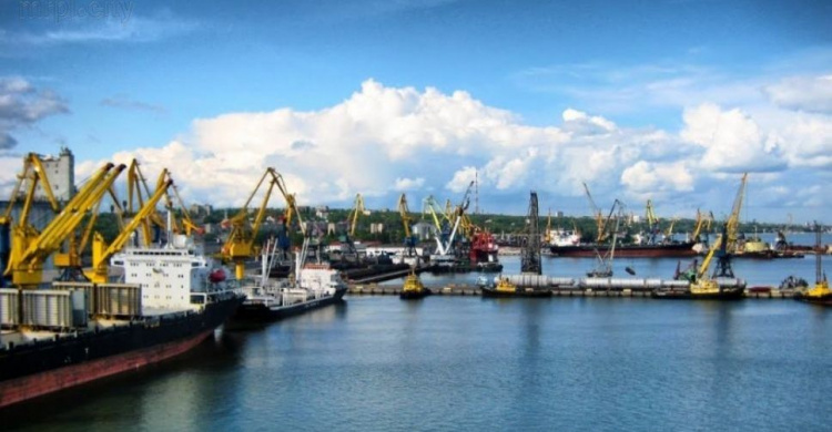 В порту Мариуполя очередная реконструкция