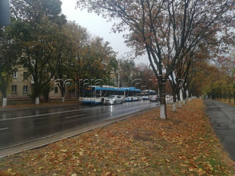 В Мариуполе из-за ДТП остановилось движение троллейбусов