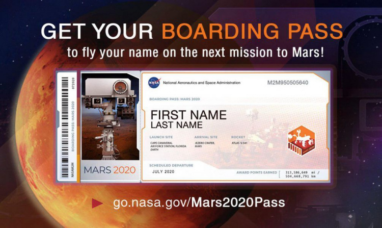 Мариупольцы могут отправить свое имя на Марс
