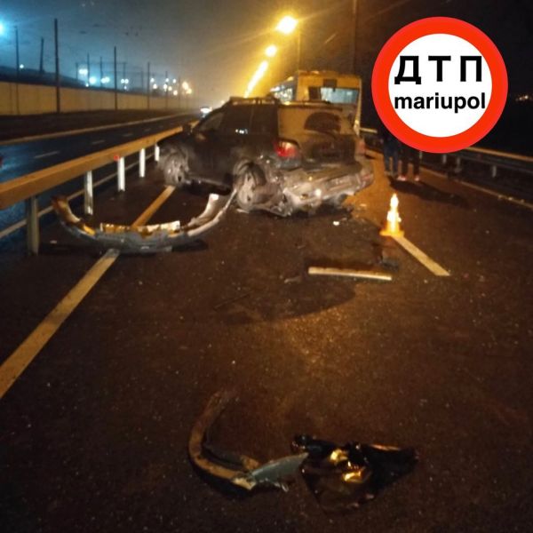 На Набережной в Мариуполе ужасная авария