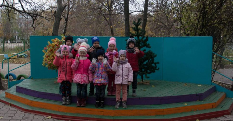 Детский сад в Мариуполе выиграл 33 тысячи гривен на ремонт сцены (ФОТО)