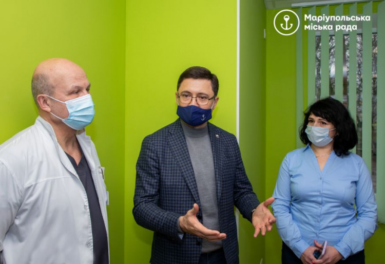 В Мариуполе завершили ремонт отделения сосудистой хирургии