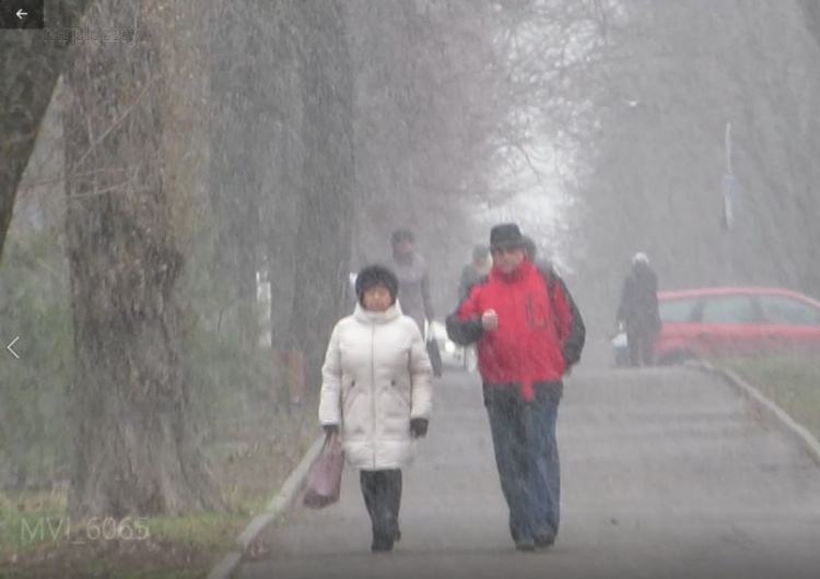 Мариуполь укрывает весенний снегопад (ФОТО+ВИДЕО)