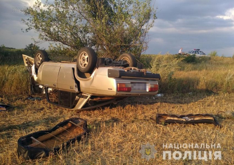 ДТП на дороге Запорожье-Мариуполь: погиб водитель и пострадал пассажир (ФОТО)