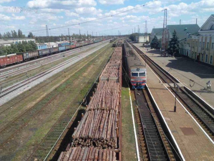 В Донецк пытались вывезти 40 вагонов древесины на 1 млн грн. (ФОТО)