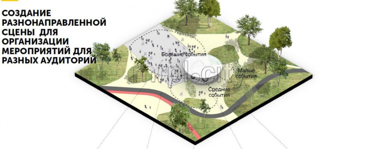 По спецзаказу: в мариупольском парке появится уникальная круглая сцена
