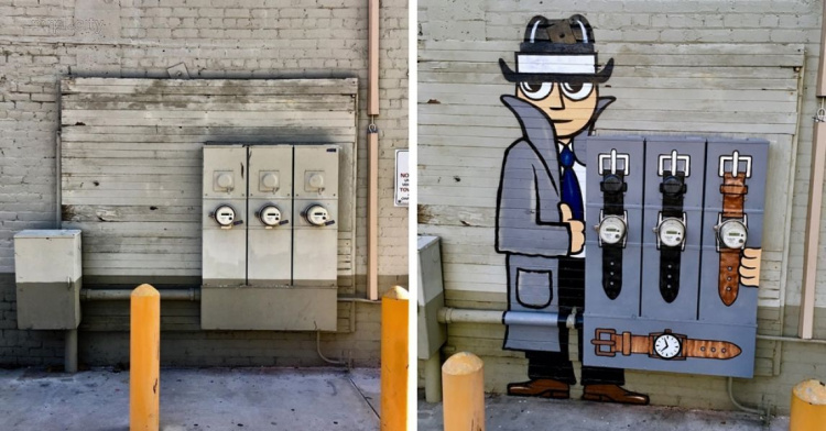 Его безуспешно ищет полиция, поэтому улицы Нью-Йорка продолжают пополнять новые арт-объекты (ФОТО)