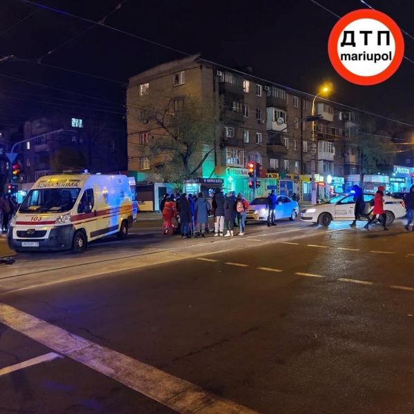 В Мариуполе водитель «Шевроле» сбил 32-летнего мужчину