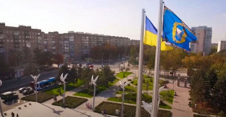 Мариупольцы поздравили Украину с Днем Независимости