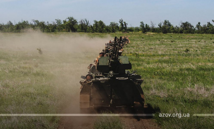 Стреляли танки и минометы: под Мариуполем прошли масштабные учения (ФОТО+ВИДЕО)
